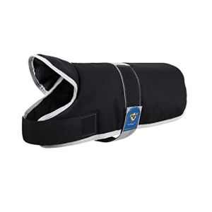 Knuffelwuff Hunderegenmantel in fünf Größen und 2 Farben mit Kragen