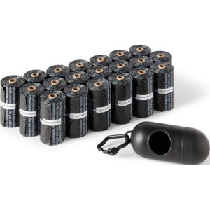AmazonBasics Hundekotbeutel mit Spender und Clip