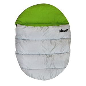 Alcott Schlafsack grün-grau