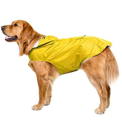owalo design Regenmantel Fur Hunde Mit Bauchschutz