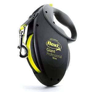 flexi Rollleine GIANT in Neongelb und verschiedenen Längen und Größen