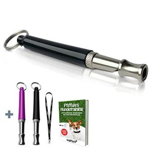 WellPets Ultraschall Hundepfeife mit verstellbarer Frequenz