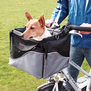 TRIXIE Front-Box de Luxe Hundefahrradkorb bis 7 kg