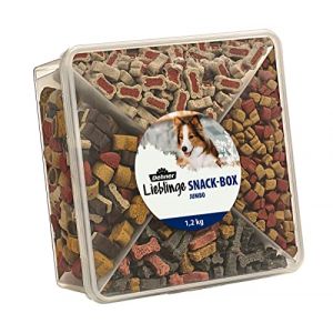 Dehner Hundebox, Snackbox Jumbo, 4 Sorten-Mix
