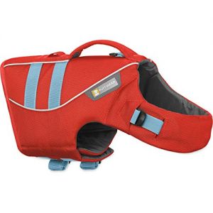 Ruffwear Hundeschwimmweste in sechs Größen, blau, gelb oder rot